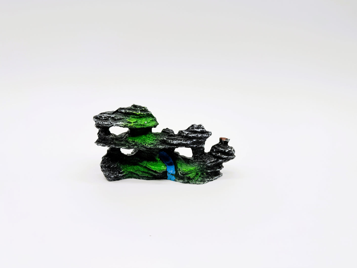 Aquascape Aquarium Rockery Decor | Natural Rock Cave Ornament for Freshwater Fish Tanks
