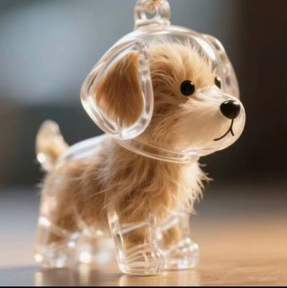 Keepsake Dog Memorial Keychain | Pet Fur Memory Keychain | Personalized Dog Remembrance Keepsake | Buy 2 Get 1 Free - Free Shipping