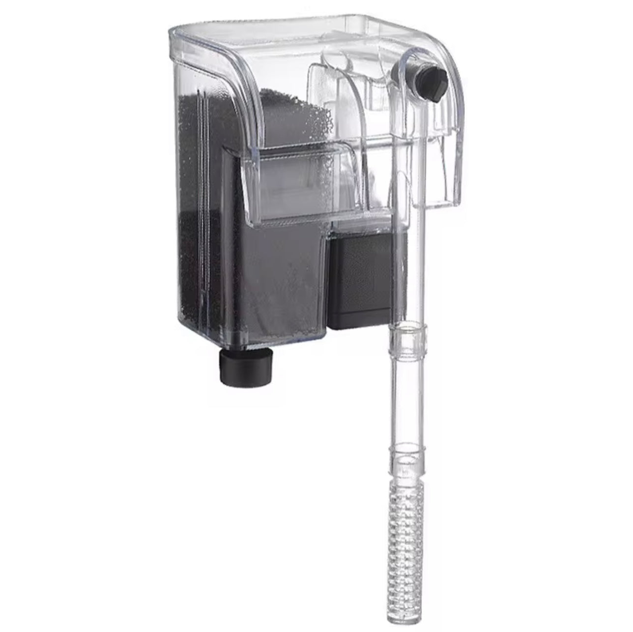 Nano Hang On Back Aquarium Filter for Betta Shrimp Small Fish Tanks