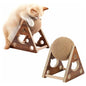 Cat Scratching Ball with Wooden Stand & Sisal Rope | Interactive Scratcher Toy for Indoor Cats & Kittens
