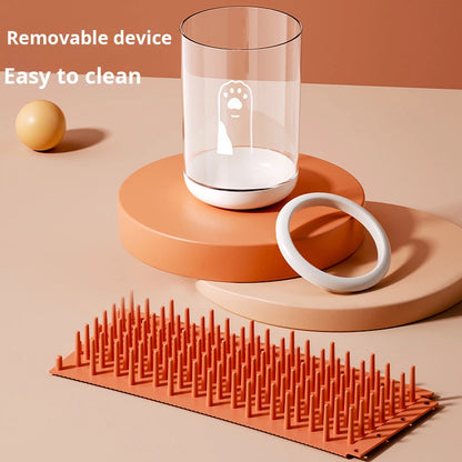 Portable Dog & Cat Paw Washer Cup – Silicone Pet Foot Cleaner with Soft Bristles