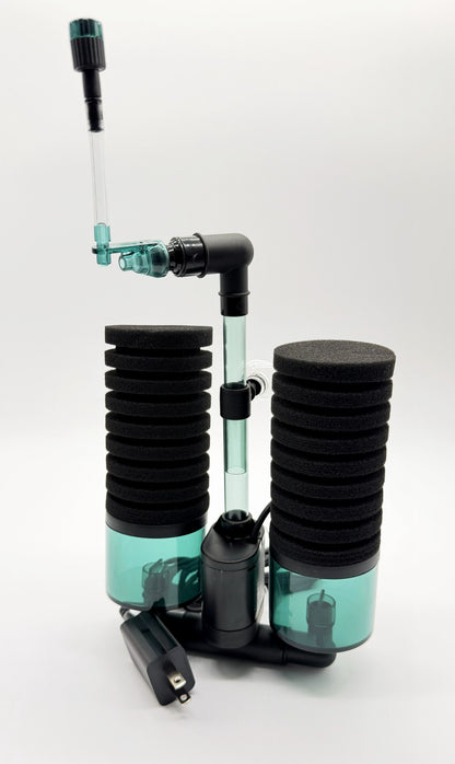 Aquarium Sponge Filter Air Powered Bio Filter for Betta Shrimp Nano Tanks