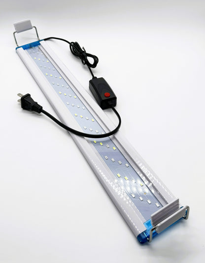 18.5" Full Spectrum RGBW LED Aquarium Light | Planted Tank Light with 3 Color Modes | Fits 18.5"-22" Fish Tanks