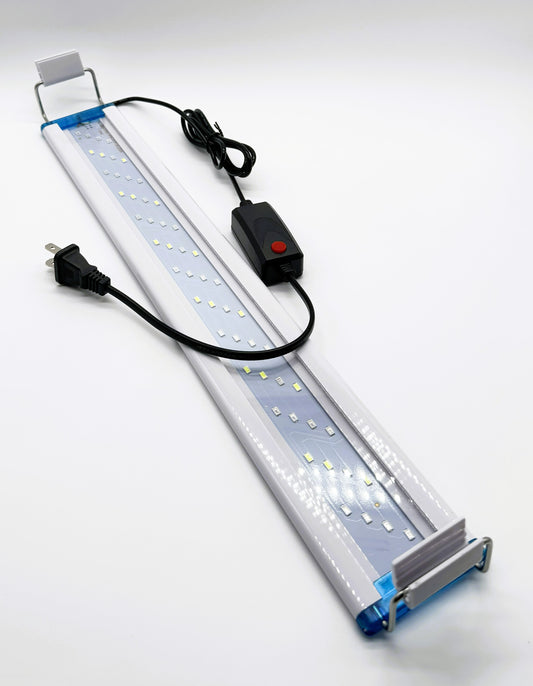 18.5" Full Spectrum RGBW LED Aquarium Light | Planted Tank Light with 3 Color Modes | Fits 18.5"-22" Fish Tanks