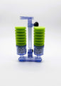Double Sponge Bio Filter for Aquarium with Ceramic Media Balls Air Powered
