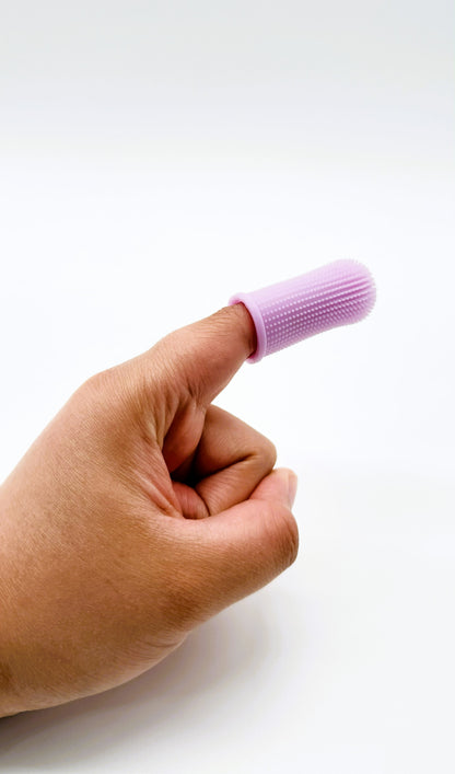 2-Pack Pet Finger Toothbrush | Soft Silicone Finger Toothbrush for Dogs, Cats, Puppies & Kittens