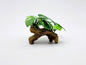 Realistic Aquarium Plant on Rock Decoration | Natural Looking Fish Tank Ornament for Freshwater Aquariums