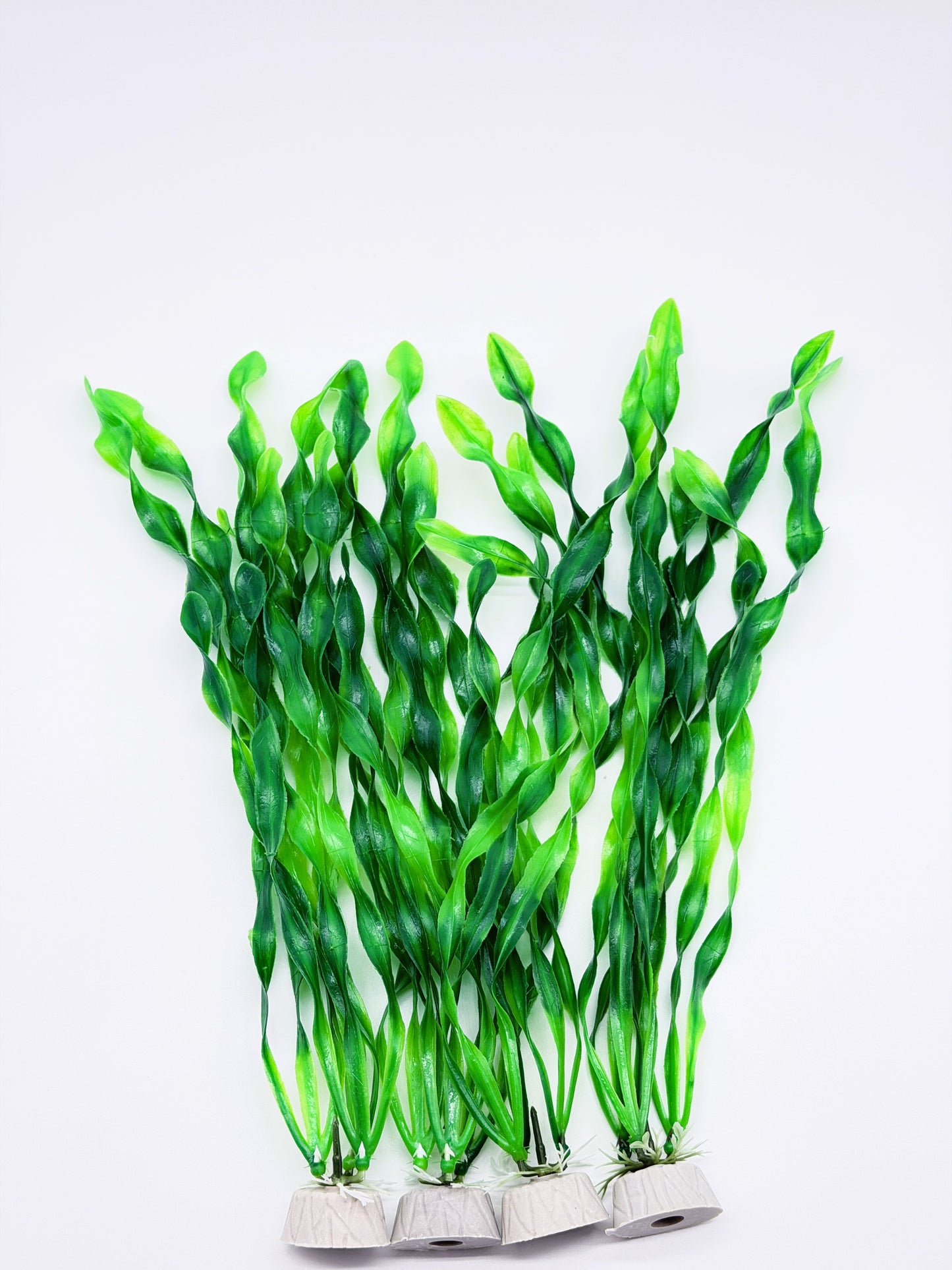 Large Vibrant Synthetic Aquarium Plants – 4 Pack | Realistic Artificial Fish Tank Decorations