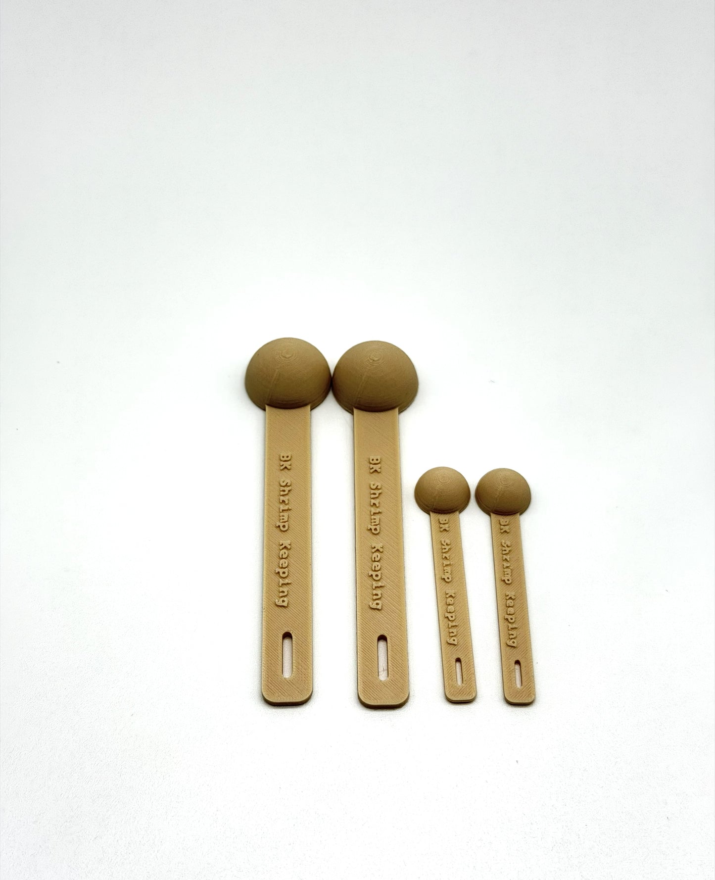 4 Pack Fish & Shrimp Food Scoops | Precision Feeding Spoons for Nano Fish & Shrimp Aquariums