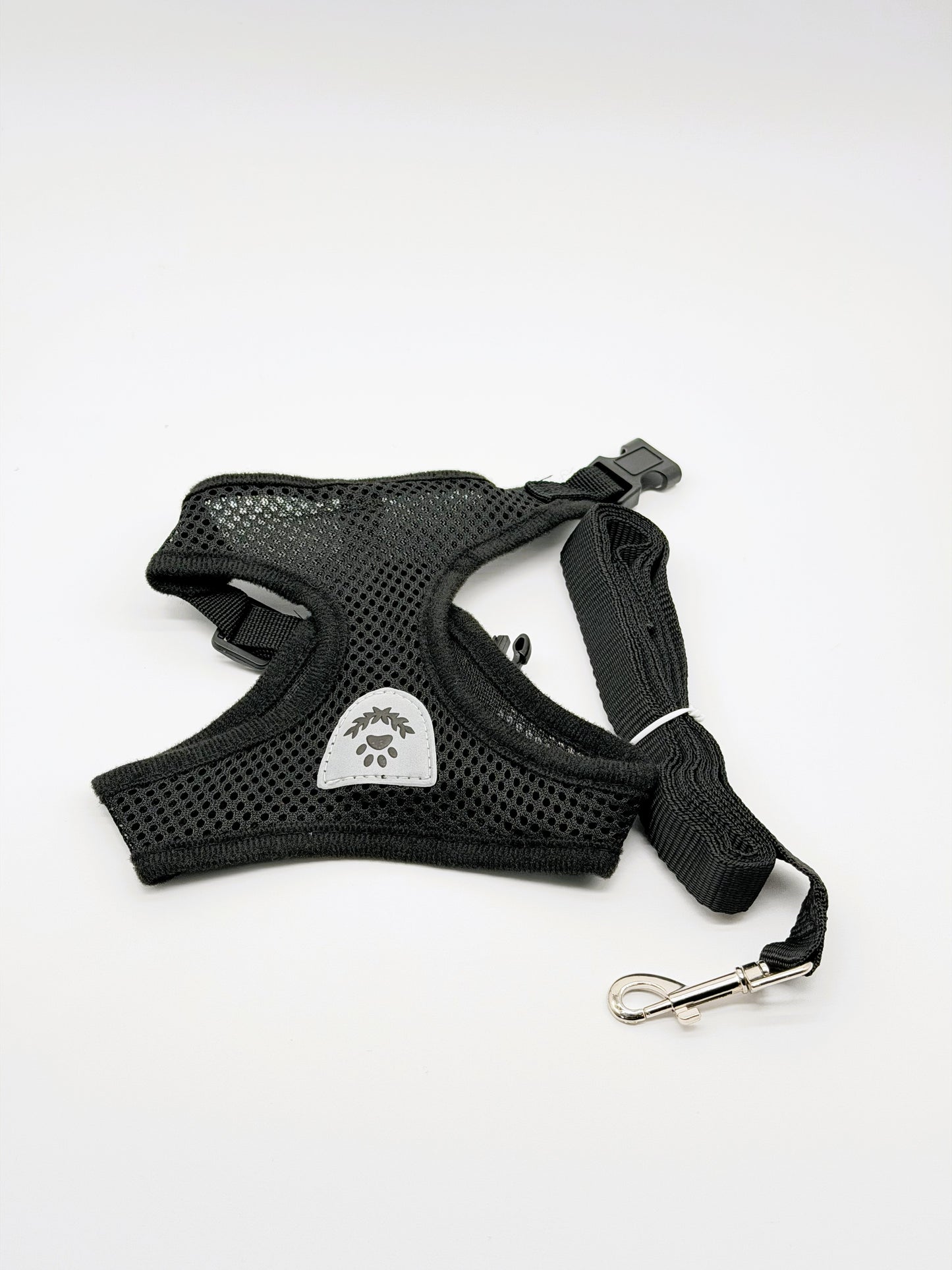 Step-In Small Dog Harness & Leash Set | Adjustable No Pull Soft Mesh Pet Harness for Small Dogs & Cats