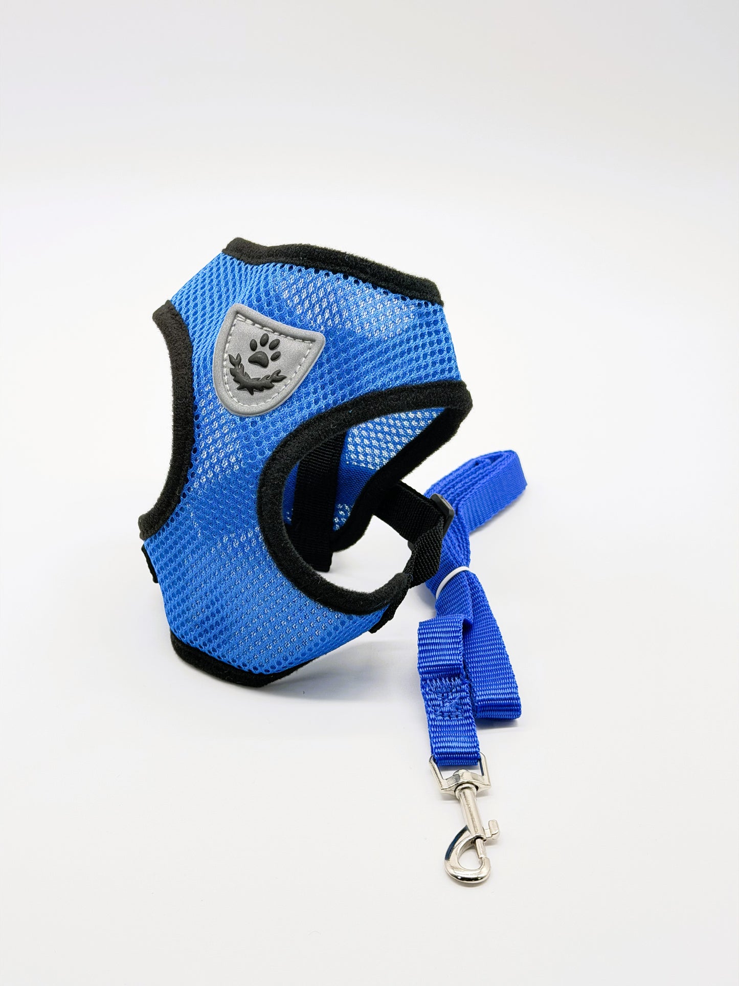 Step-In Small Dog Harness & Leash Set | Adjustable No Pull Soft Mesh Pet Harness for Small Dogs & Cats