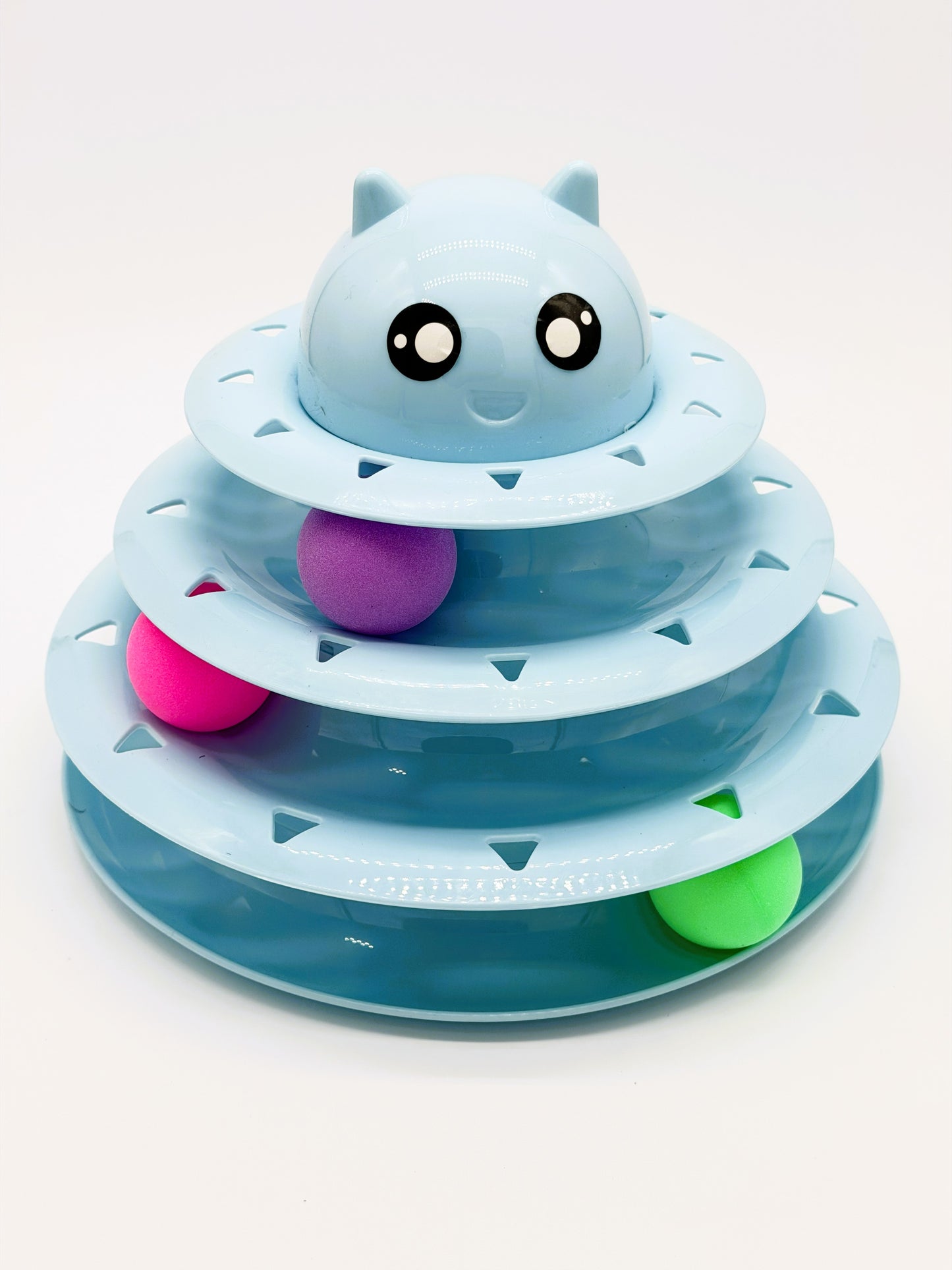 Cat Ball Tower Track Toy | Interactive Multi-Level Rolling Ball Toy for Indoor Cats & Kittens
