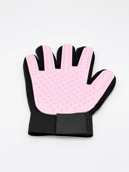 Pet Grooming & De-Shedding Glove for Dogs & Cats | Gentle Hair Removal Mitt