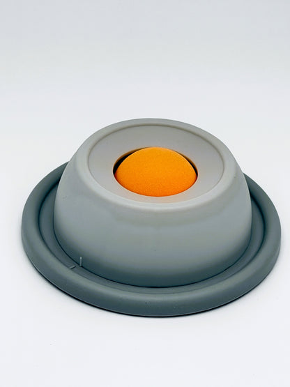 Pet Lick Bowl Slow Feeder for Dogs & Cats | Silicone Lick Mat