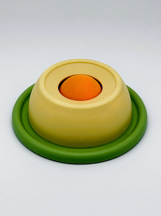 Pet Lick Bowl Slow Feeder for Dogs & Cats | Silicone Lick Mat