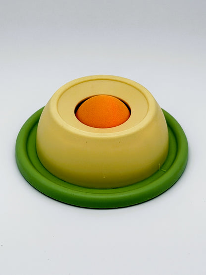 Pet Lick Bowl Slow Feeder for Dogs & Cats | Silicone Lick Mat