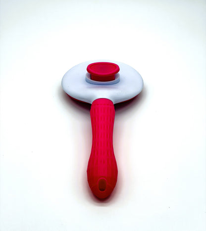 Self-Cleaning Pet Hair Removal Brush | One-Click Deshedding Grooming Brush for Dogs & Cats