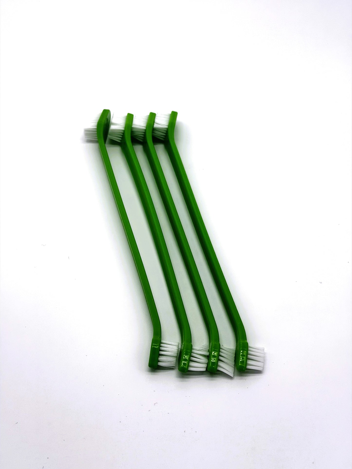 Double-Sided Pet Toothbrush 4-Pack | Soft Bristle Dog & Cat Toothbrush | Dual Head Dental Cleaning Brush