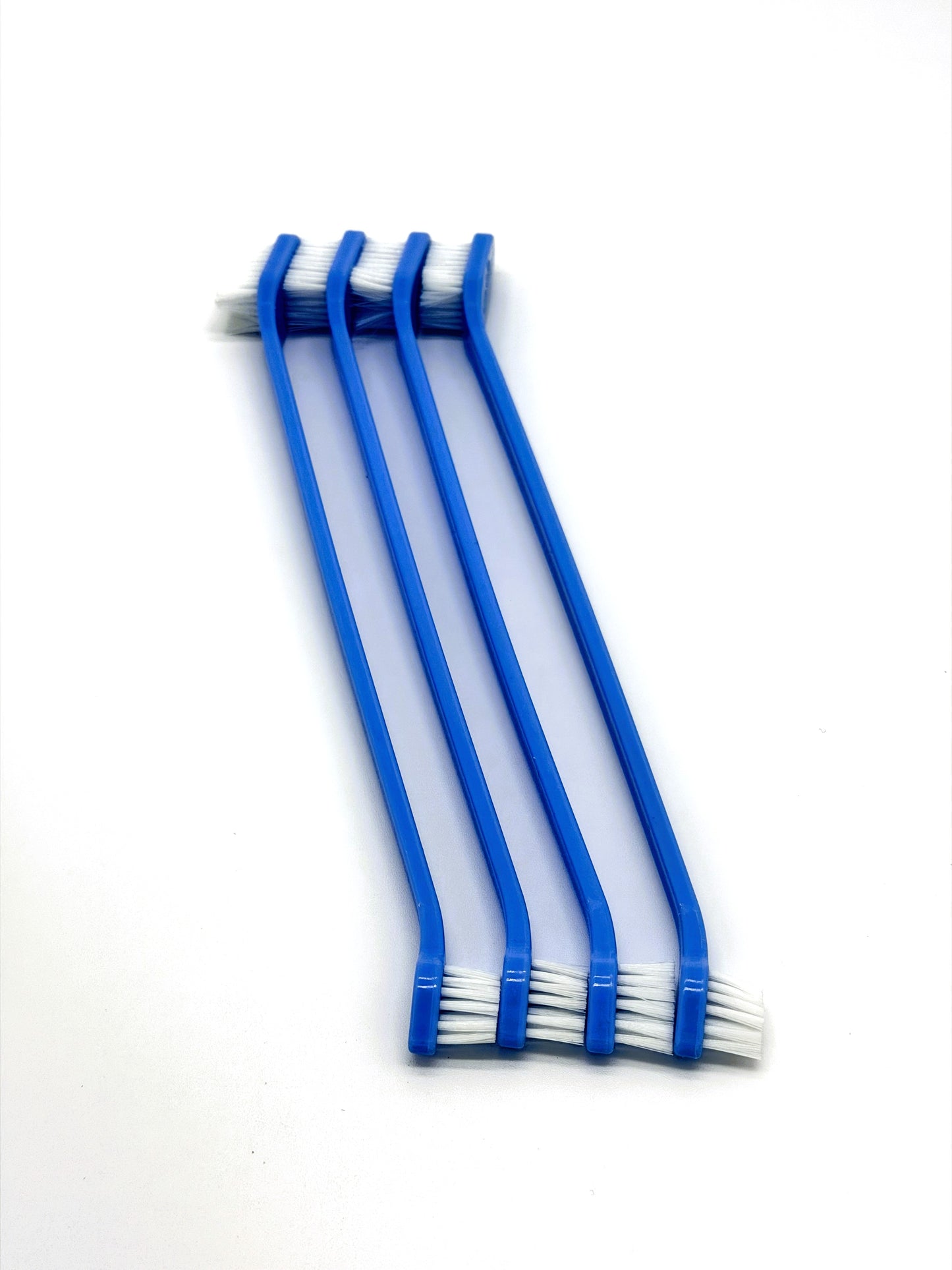 Double-Sided Pet Toothbrush 4-Pack | Soft Bristle Dog & Cat Toothbrush | Dual Head Dental Cleaning Brush