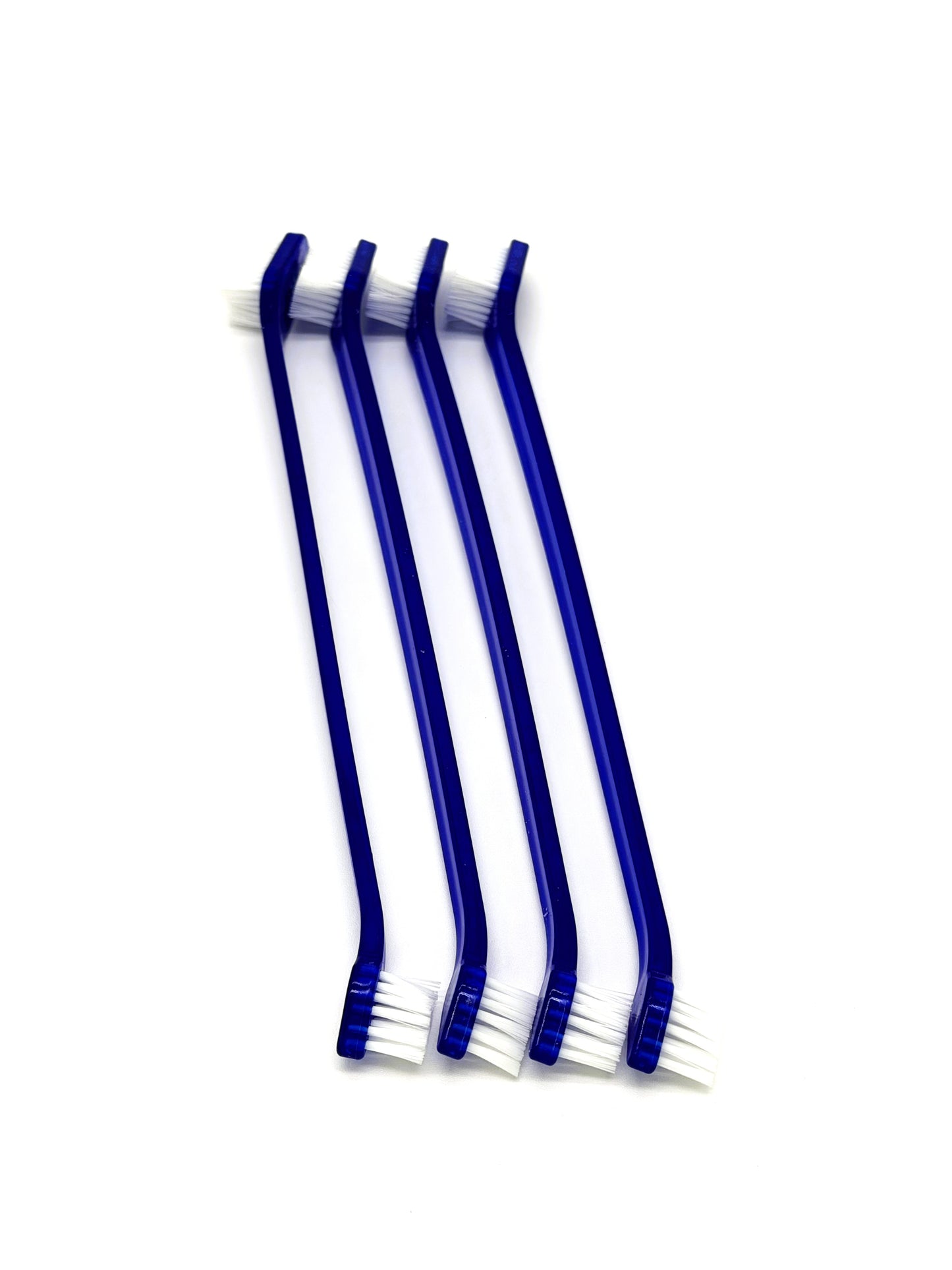 Double-Sided Pet Toothbrush 4-Pack | Soft Bristle Dog & Cat Toothbrush | Dual Head Dental Cleaning Brush