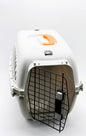 Pet Travel Carrier for Small Dogs & Cats | Hard-Sided Portable Kennel with Metal Door
