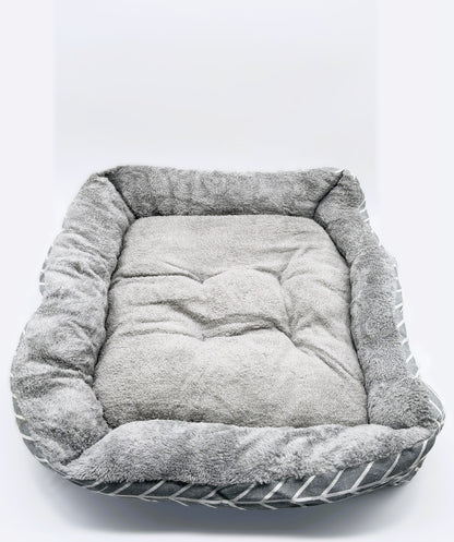 Cozy Plush Orthopedic Cat & Dog Bed – Ultra Soft Pet Bed with Non-Slip Bottom
