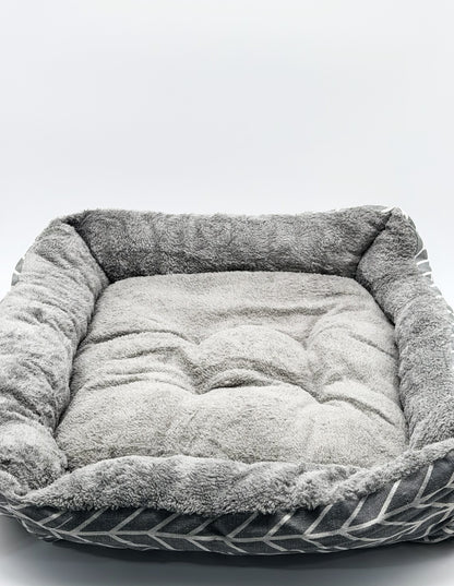 Cozy Plush Orthopedic Cat & Dog Bed – Ultra Soft Pet Bed with Non-Slip Bottom