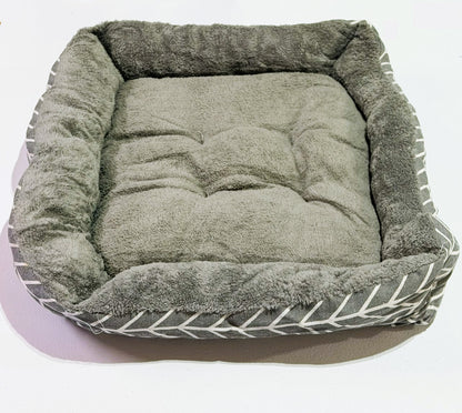 Cozy Plush Orthopedic Cat & Dog Bed – Ultra Soft Pet Bed with Non-Slip Bottom