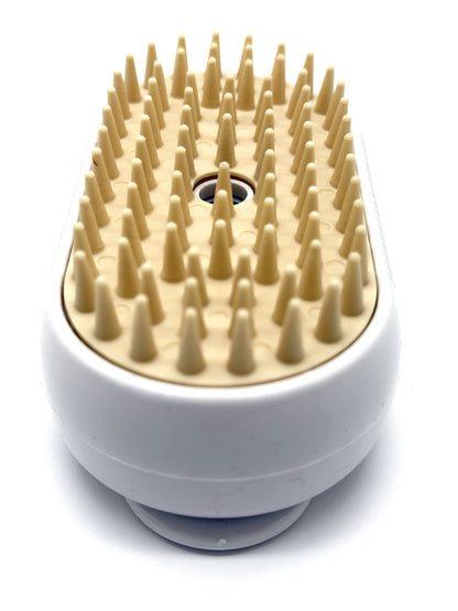 USB Rechargeable Pet Spray Grooming Brush | Self-Cleaning Dog & Cat Massage Brush with Mist Spray