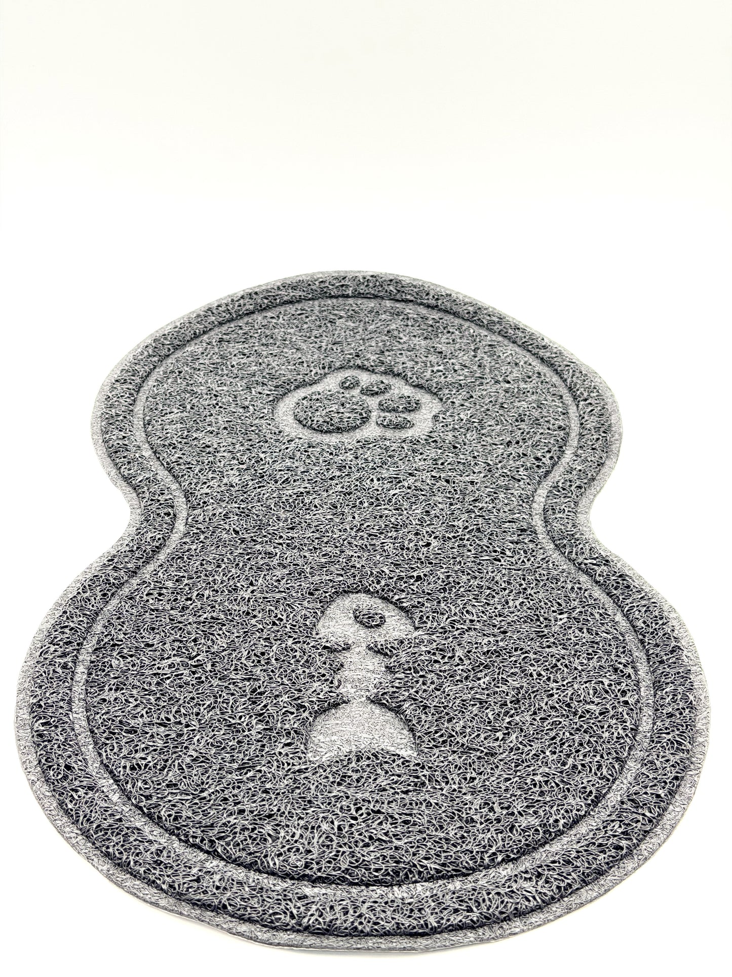 Pet Food & Litter Mat 18" x 10" | Waterproof Non-Slip Cat & Dog Feeding Mat