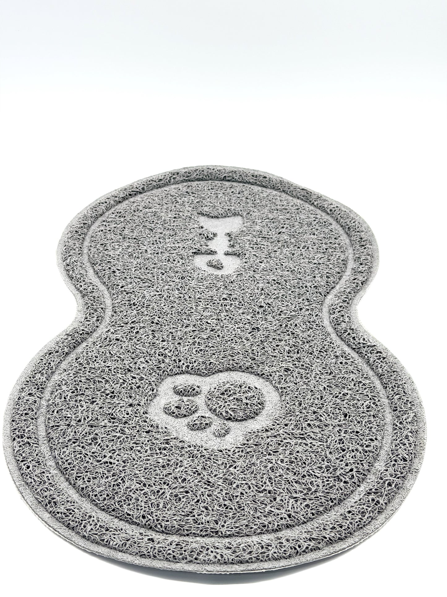 Pet Food & Litter Mat 18" x 10" | Waterproof Non-Slip Cat & Dog Feeding Mat
