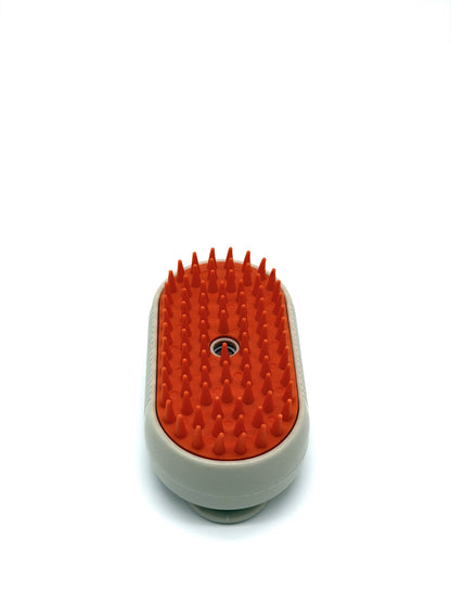 USB Rechargeable Pet Spray Grooming Brush | Self-Cleaning Dog & Cat Massage Brush with Mist Spray