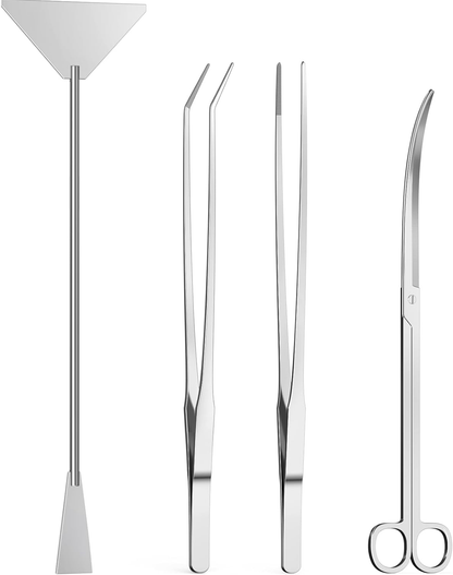 4 Piece Aquascaping Tools Kit