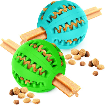 Dog Chew Ball & Teeth Cleaning Toy | Durable Interactive Dental Ball for Puppies & Dogs